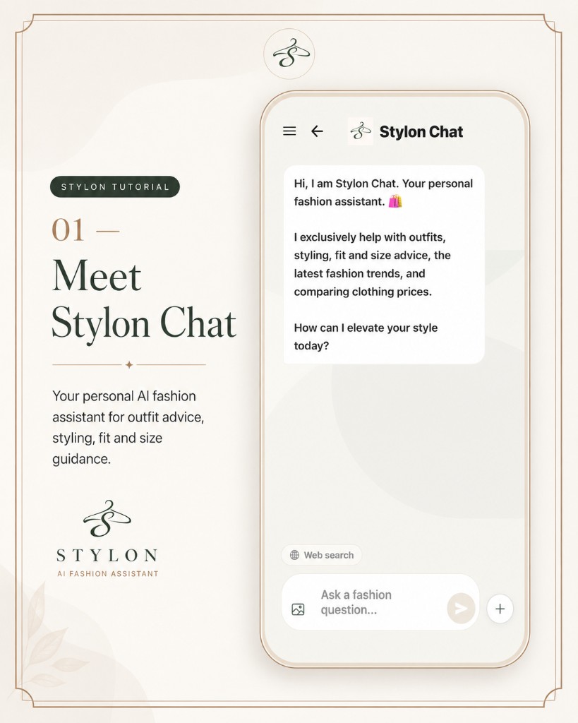 Stylon app voorbeeld